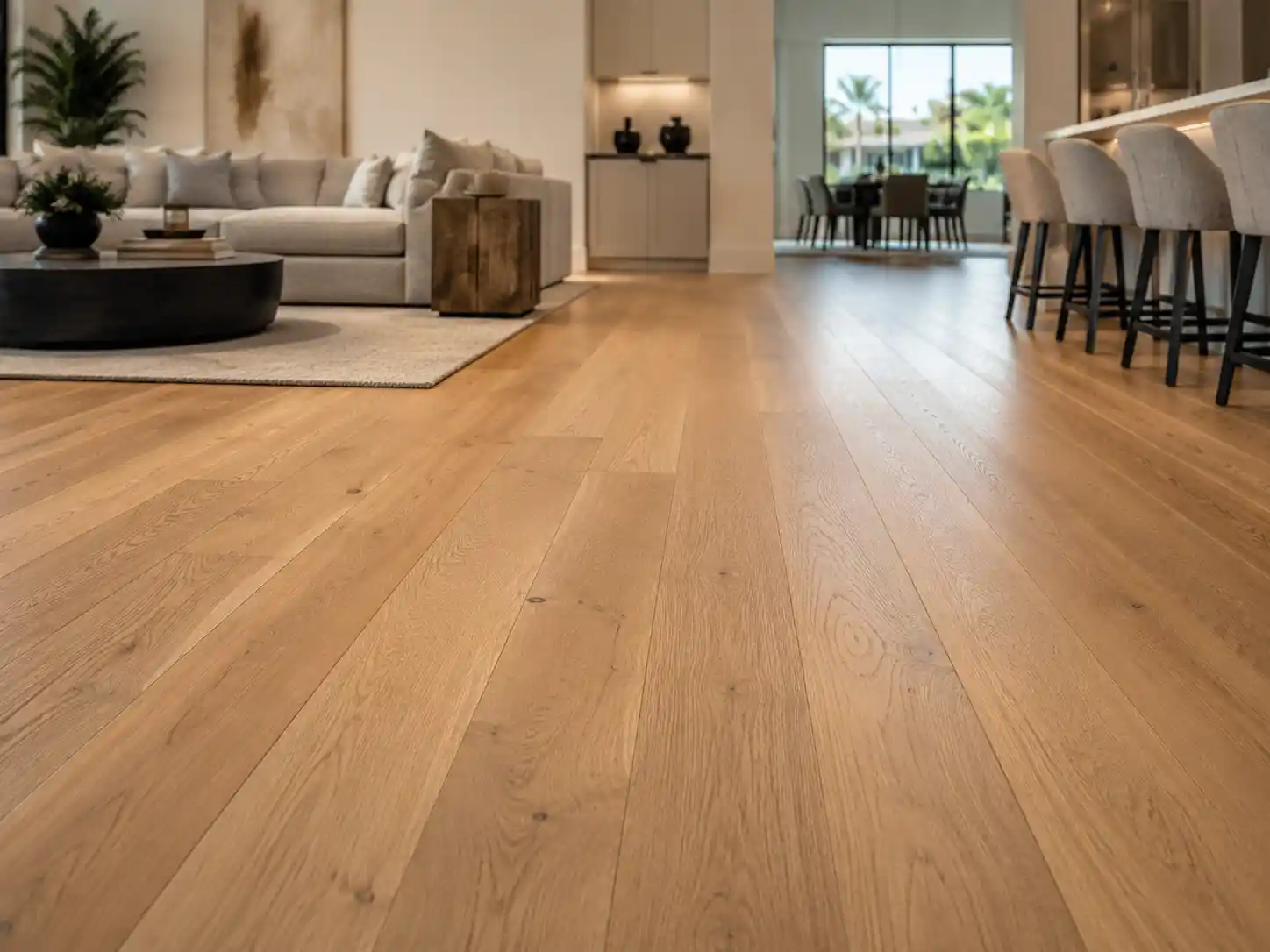 Hardwood pattern sample
