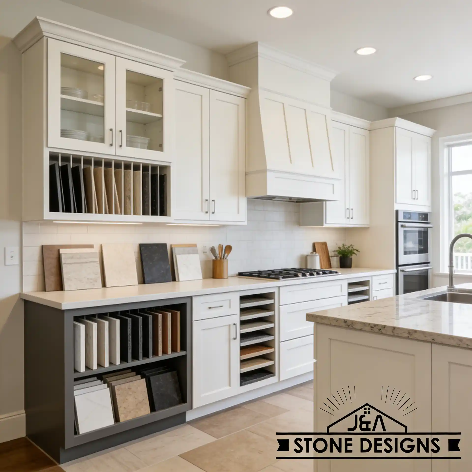 Custom Cabinets by J&A Stone Designs