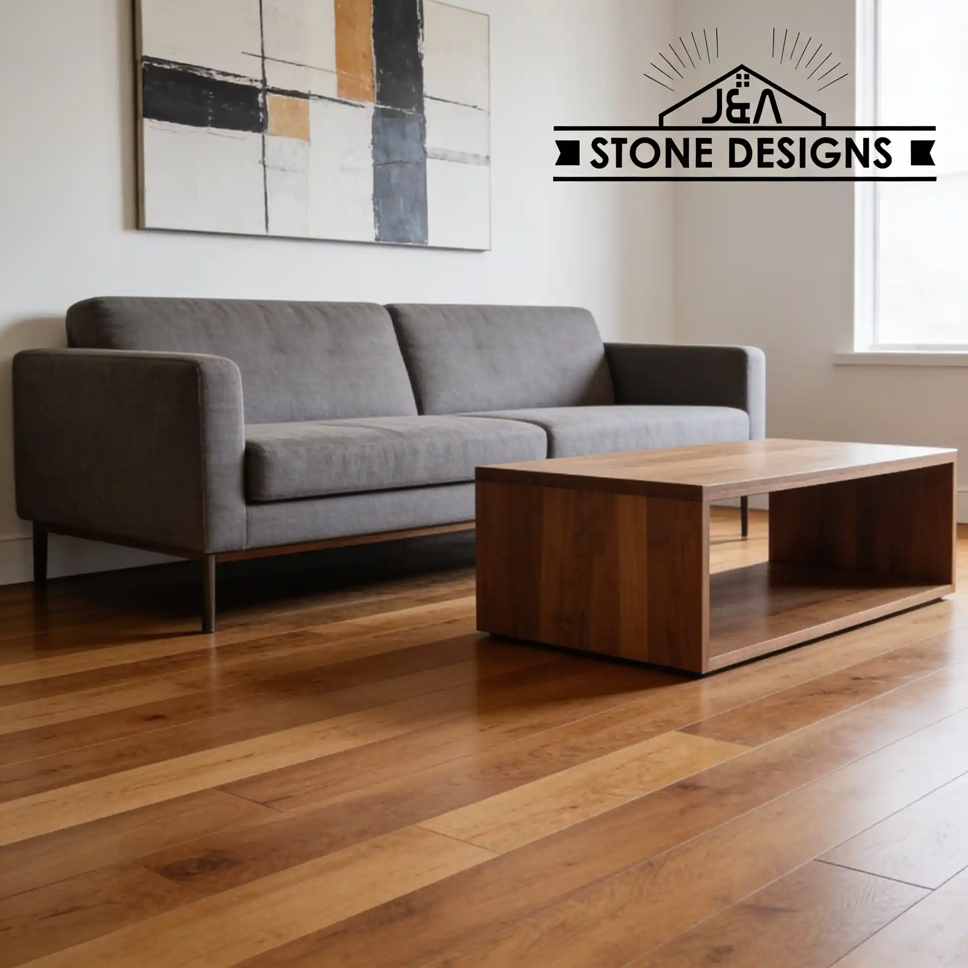 Professional flooring installation by J&A Stone Designs Polk County Florida