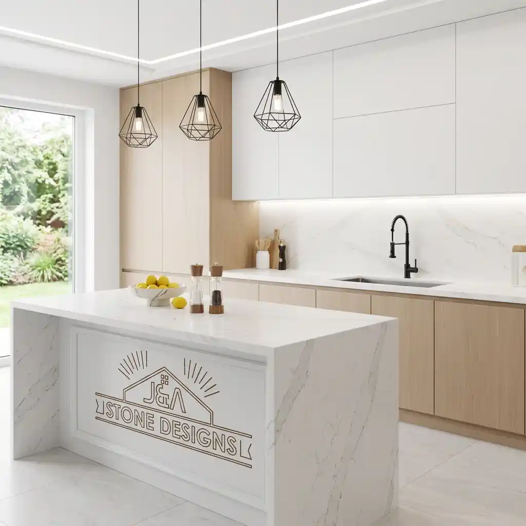 Quartz kitchen project